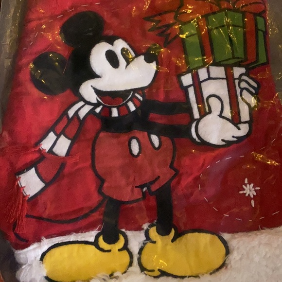 Pottery Barn Kids Disney Mickey Mouse Quilted Christmas Stocking - Picture 2 of 14